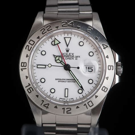 rolex 16570 explorer ii.